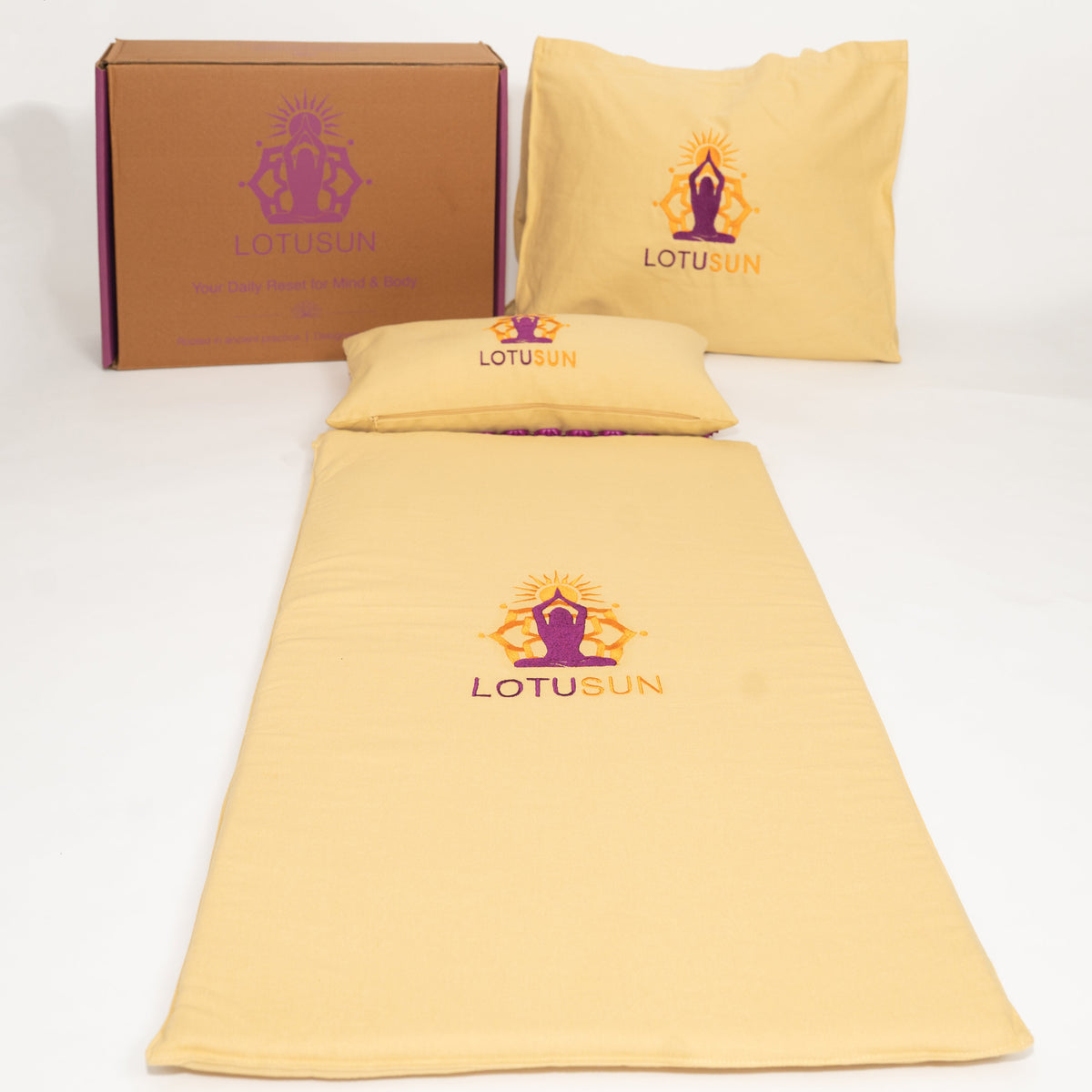 The LotuSun Mat & Pillow Set